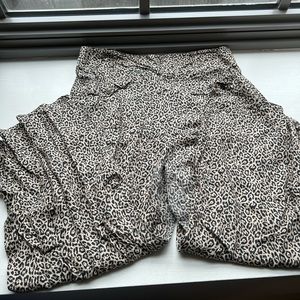 Flowy patterned wide legged pants from American Eagle